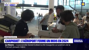Carpiquet: l'aéroport de Caen fermera un mois en 2024