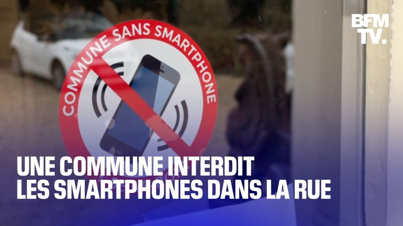 À Seine-Port, les habitants ont voté pour l'interdiction du smartphone dans l'espace public