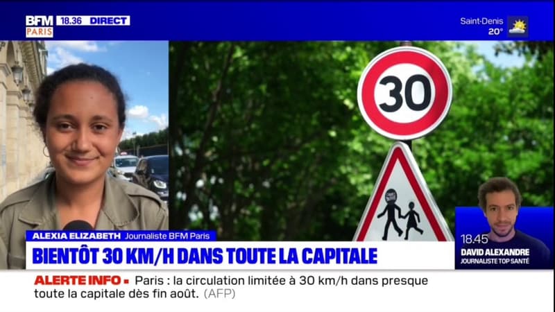 Paris: la circulation limitée à 30km/h dans presque toute la capitale