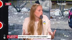 Mariana Perebenesiuk : "Le kremlin n'arrive pas à recruter des combattants, il n'y a pas assez de volontaires !"