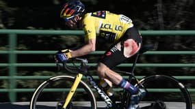 Roglic sur Paris-Nice, le 14 mars 2021.