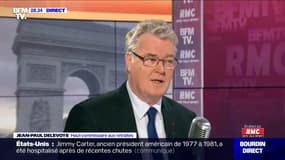 Jean-Paul Delevoye était face à Jean-Jacques Bourdin sur RMC et BFMTV