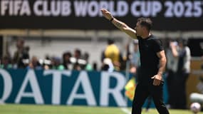 Diego Simeone lors du match PSG-Atlético de Madrid (4-0, Coupe du monde des clubs), le 15 juin 2025