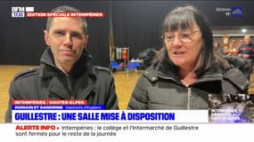 Intempéries: des habitants de Guillestre accueillis dans une salle communale