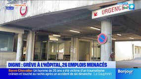 Une grève à l'hôpital de Digne pour dire non à la suppression d'emplois