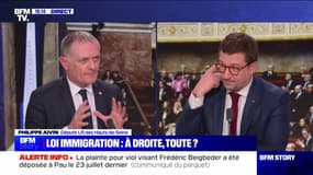 Rejet du projet de loi immigration: "Le texte sur lequel on nous demandait de voter est un texte qui augmente l'immigration", pour Philippe Juvin (LR)
