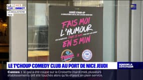 "Fais-moi l'humour": le T'Choup Comedy Club se produit à La Boulisterie ce jeudi