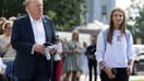 Donald Trump et sa petite-fille Kai Trump 