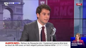 Gabriel Attal se dit "préoccupé" par la situation en Ukraine