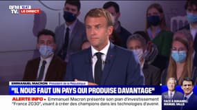 Emmanuel Macron: "l'opposition entre les start-up et l'industrie est une opposition du XXème siècle"