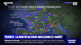 Pourquoi la moitié du parc nucléaire français est actuellement à l'arrêt