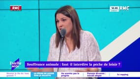 Interdire la pêche de loisir : "Grotesque" d'après Juliette Briens