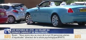 Voitures de rêves: Au volant du dernier cabriolet de Rolls-Royce