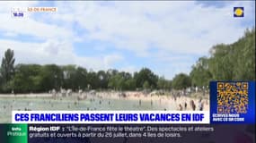 Beaucoup de franciliens passent leurs vacances en Ile-de-France