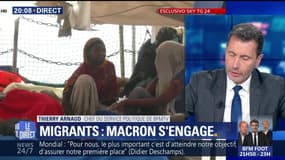 Migrants: Macron s'engage