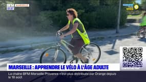 Marseille: apprendre le vélo à l'âge adulte