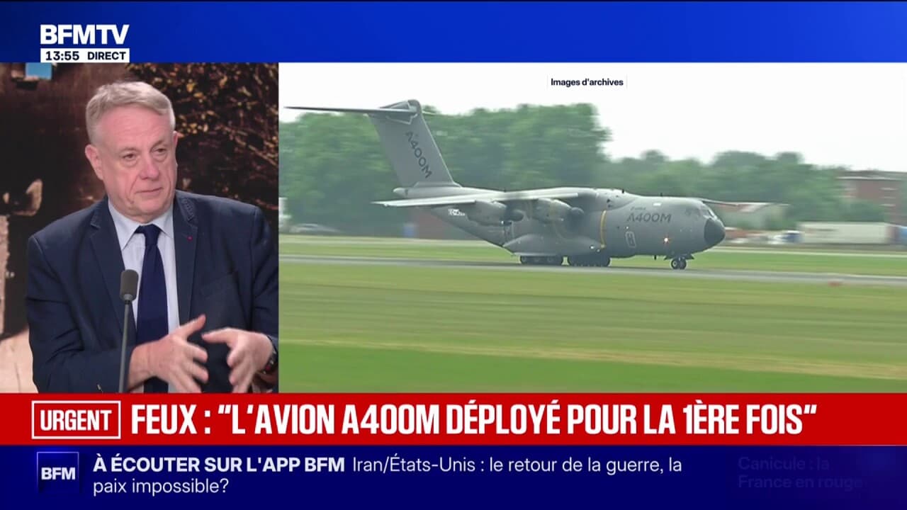 Yangınlar: Fransa ilk kez A400M uçağını kullanacak