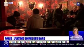 Paris: l'ultime soirée des bars