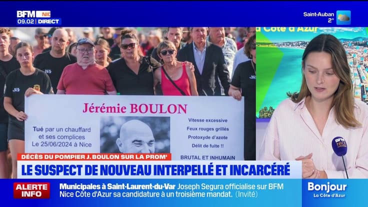 Il avait tué un pompier à Nice, le chauffard de nouveau interpellé et incarcéré