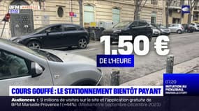 Marseille: le stationnement bientôt payant aux cours Gouffé