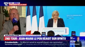 Jean-Marie Le Pen: "S'il y avait un mode de scrutin proportionnel, l'importance du RN serait affichée clairement"