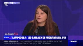 Migrants à Lampedusa: "Ça fait dix jours qu'il n'y avait pas un bateau qui traversait, on a une espèce d'effet de rattrapage", affirme Delphine Rouilleault, directrice générale de "France Terre d’Asile"