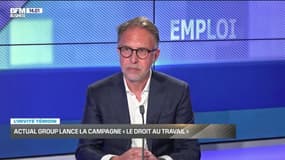 Actual Group lance la campagne "Le droit au travail" - 17/04
