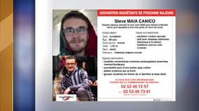 Steve Maia Canico n'a plus donné signe de vie depuis le soir de la Fête de la musique.