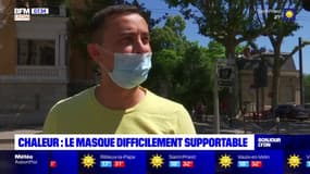 Lyon: avec la chaleur, le port du masque devient plus difficilement supportable