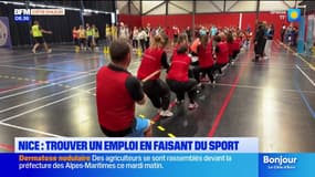 Nice : trouver un emploi en faisant du sport
