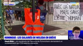 Haut-Rhin: les salariés du site Weleda à Huningue en grève