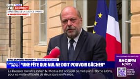 Éric Dupond-Moretti, sur le 14-Juillet: "J'ai redemandé aux magistrats une réponse rapide, systématique et ferme" en cas de violences