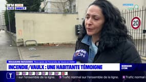 Incendie à Vaulx-en-Velin : une habitante témoigne