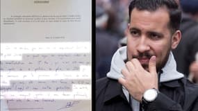 Ce que Benalla a rajouté à la main sur sa lettre de licenciement