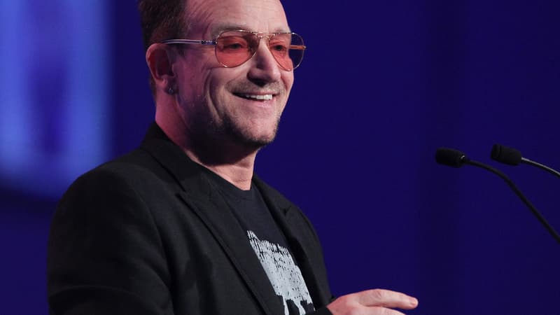 Bono à Dublin, en mars 2014.