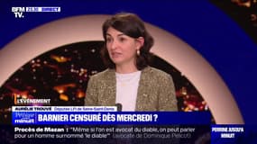 Aurélie Trouvé (LFI): "Tous ceux qui ne voteront pas la motion de censure seront des députés qui veulent imposer un budget qui va se faire au détriment des Français"