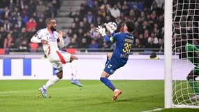 Alexandre Lacazette lors du derby OL-ASSE, le 10 novembre 2024.