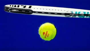 Une balle de tennis.