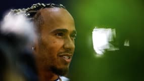 Lewis Hamilton, à Singapour le 14 septembre 2023