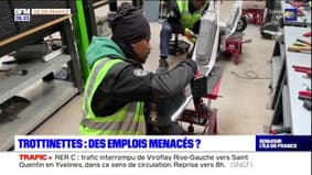 Paris: les employés des opérateurs de trottinettes dans l'attente