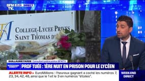 Prof tuée : première nuit en prison pour le lycéen - 24/02