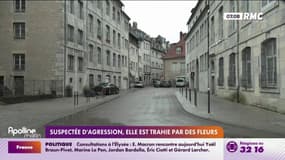 Suspectée d'agression, elle est trahie par des fleurs