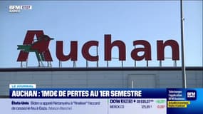 Auchan: 1 milliard d'euros de pertes au premier semestre