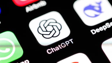 L'application ChatGPT.