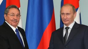 Vladimir Poutine a déjà rencontré Raul Castro à plusieurs reprises (ici en 2009).
