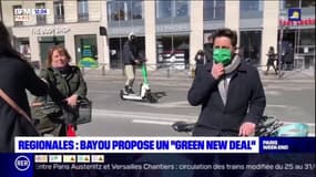 Régionales en Île-de-France: Julien Bayou propose un "Green New Deal" de 3 milliards d'euros