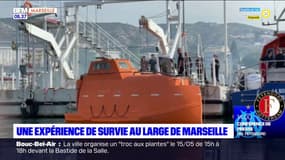 Une expérience de survie au large de Marseille