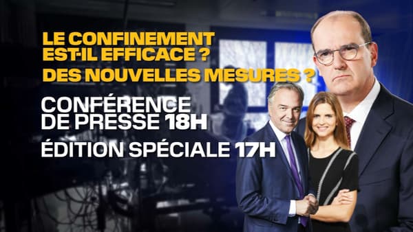 Jean Castex tient une nouvelle conférence de presse sur l'épidémie de coronavirus, le 12 novembre 2020. Jean Castex tient une nouvelle conférence de presse sur l'épidémie de coronavirus, le 12 novembre 2020.