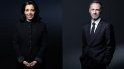 Sophia Chikirou et Emmanuel Grégoire. (photo d'illustration)