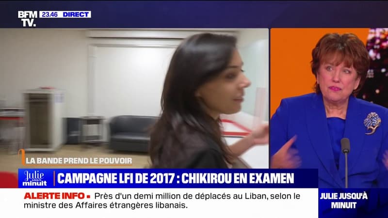 LA BANDE PREND LE POUVOIR - Campagne de LFI en 2017 : la députée Sophia Chikirou mise en examen